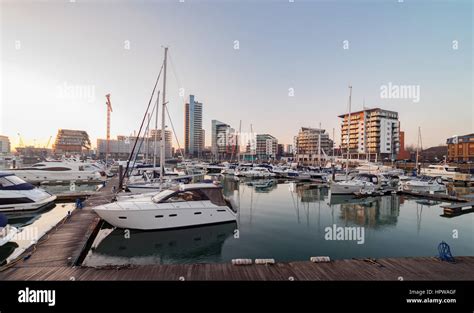 Ocean Village marina at Southampton Stock Photo - Alamy