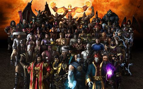 Mortal Kombat Characters Wallpapers - Wallpaper Cave