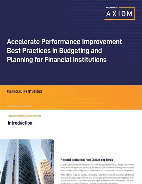 Accelerate Performance Improvement - Best Practices in Budgeting and Planning - Paperpicks ...