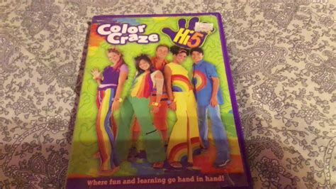 Hi-5, Vol. 1: Color Craze 2003 DVD Review - YouTube