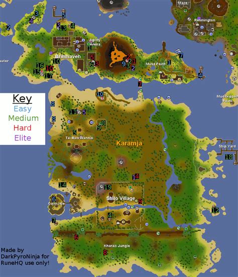 OSRS The Achievement Diary: Karamja - RuneScape Guide - RuneHQ