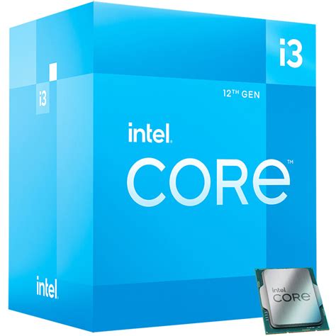 Intel Core i3-12100 3.3 GHz Quad-Core LGA 1700 BX8071512100 B&H