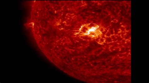 Sun Spot: NASA Film Of Massive Solar Flare