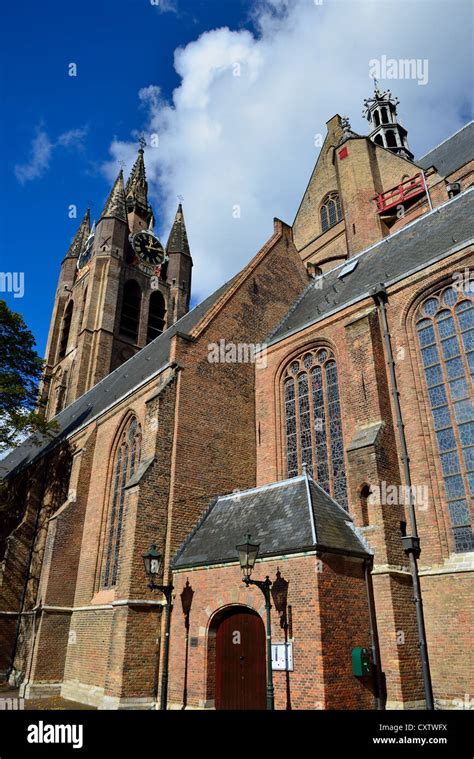 Old church building. Delft, Netherlands Stock Photo - Alamy