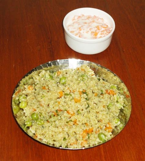 Vidya's Recipes: Quinoa pulao recipe - Quinoa pulav recipe