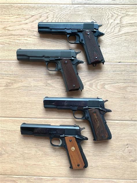 Four generations of Colt 1911 | Colt Forum