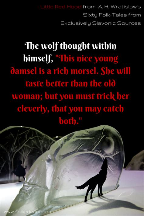 Dark Little Red Riding Hood Quotes - ShortQuotes.cc