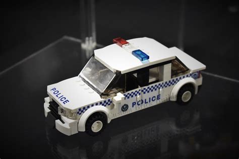 Police Car – General Patrol – Custom Brick Builds