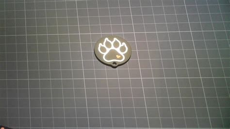 Dog Tag + NFC Chip by michele MM3D | Download free STL model | Printables.com