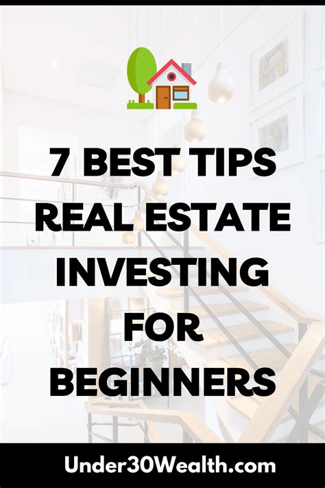 7 Best Real Estate Investing Tips For Beginners in 2021 - Under 30 Wealth in 2021 | Real estate ...