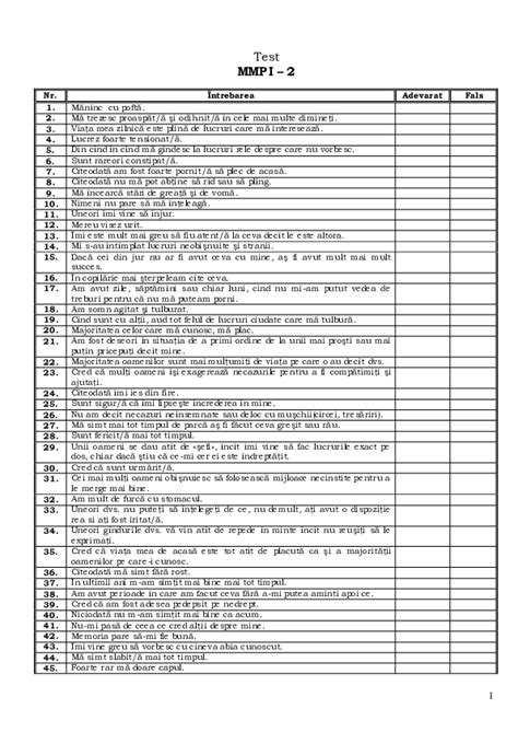 Mmpi-a-rf Interpretation Worksheets