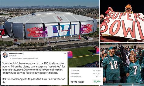 These are the cheapest SuperBowl 2023 tickets | Daily Mail Online