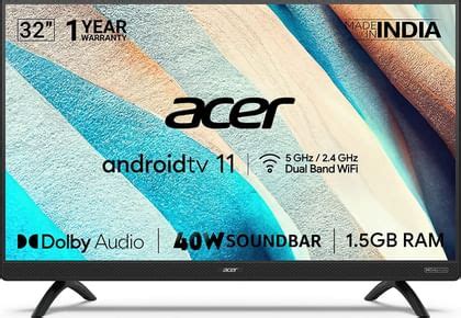 Acer AR32AR2841HDSB S Series 32 inch HD Ready Smart LED TV Price in ...