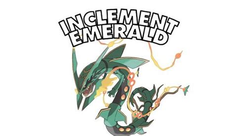 Pokemon Inclement Emerald Cheats GBA ROM