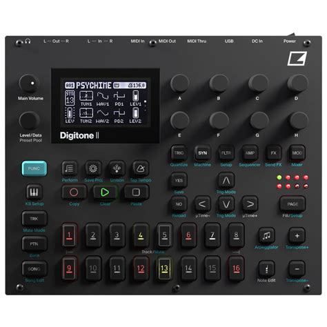 Elektron Digitone II - 16-Track Polyphonic Digital Synth