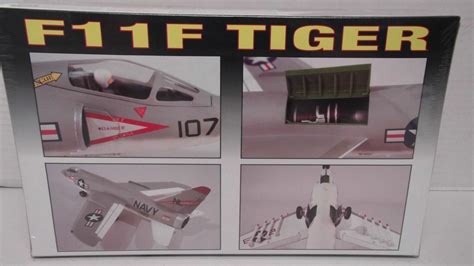 Lindberg F11F Tiger 1/48 Scale Model Kit #70504 | FreemanLiquidators ...