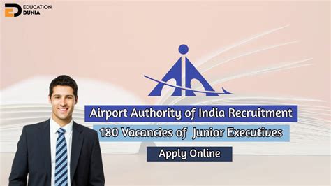 Airport Authority Of India Recruitment 2020 Apply Online For 180 Junior Executives