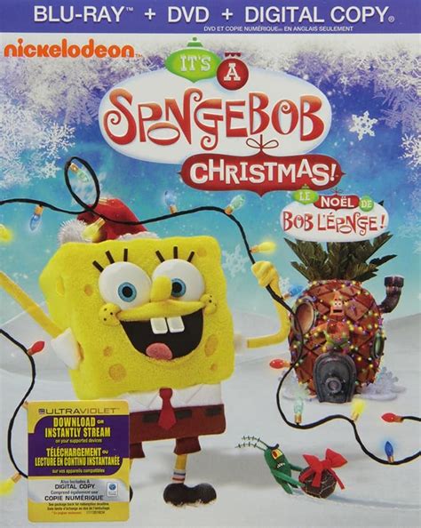 SpongeBob SquarePants: It's a SpongeBob SquarePants Christmas! Blu-ray ...