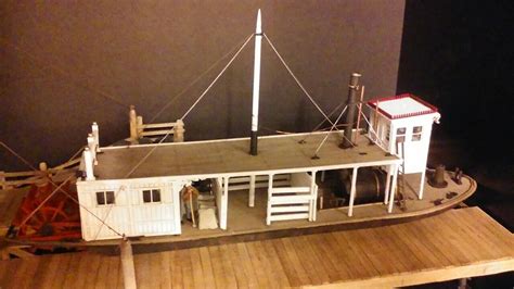 Paddlewheel Boat Model Kits