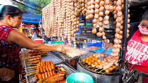 Street Food in Thailand - NIGHT MARKET Thai Food in Chiang Mai, Thailand! - Win Big Sports