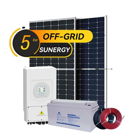 5kw Solar Panel System 5kVA Solar Panel System Complete Set 5000 Watt ...