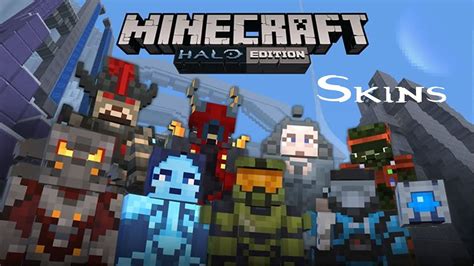 Minecraft Xbox: Halo Mashup Skins - YouTube