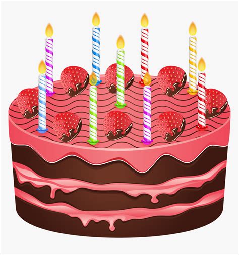 Transparent Birthday Cake Cartoon Png, Png Download , Transparent Png ...