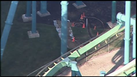 Amusement park guest struck, killed by roller coaster - CBS News