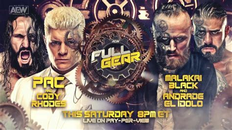 Updated AEW Full Gear Lineup - 10 Official Matches – TJR Wrestling