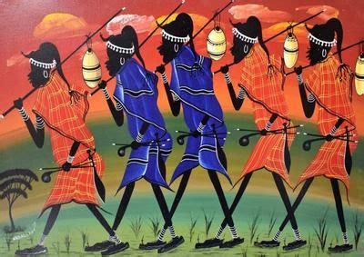 Cultural African Art & Paintings for Sale - TingaTinga African Art | African art, African ...