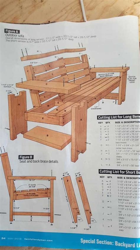 Patio Benches - Imgur | Reparación de muebles de madera, Sillones ...