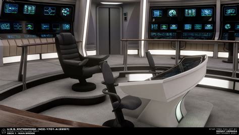 Donny Versiga - U.S.S. Enterprise NCC-1701-A Main Bridge -- Star Trek V ...