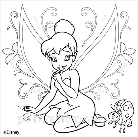 Pin by Nora Demeter on Disney coloring | Tinkerbell coloring pages ...