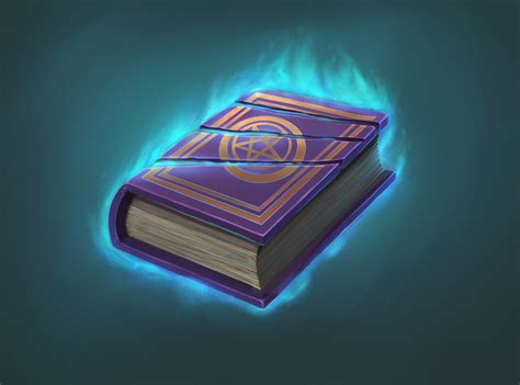 ArtStation - Magic book 2d