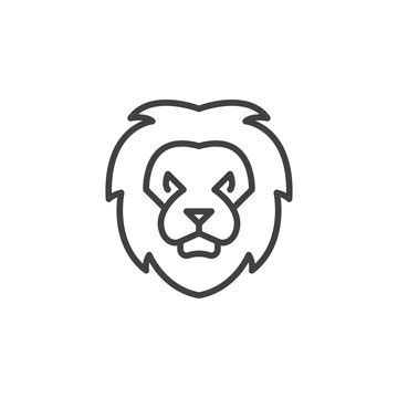 Lion Head Outline Images – Browse 18,451 Stock Photos, Vectors, and Video | Adobe Stock