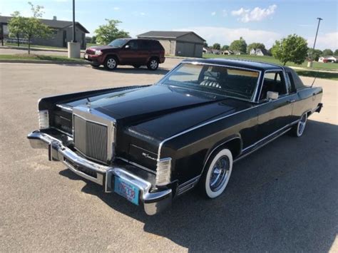 Seller of Classic Cars - 1979 Lincoln Continental (Black/Black)