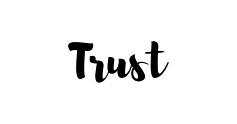 Trust - Trust - Posters and Art Prints | TeePublic