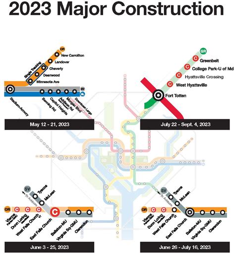 Silver Line Metro Map