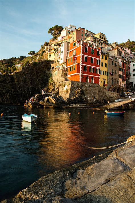 Riomaggiore Sunset Photograph by Yuri San