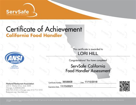 food handlers certificate los angeles - kodamallegni