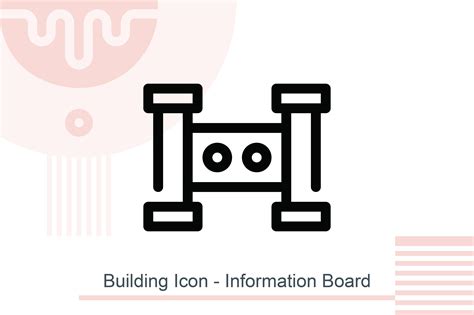 Building Icon - Information Board Graphic by MelindAgency · Creative Fabrica