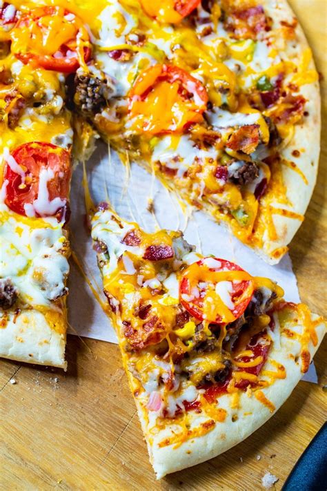 Cheeseburger Pizza - Spicy Southern Kitchen