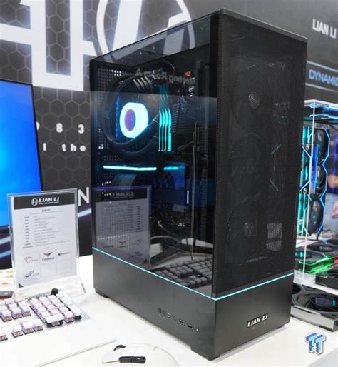 Lian Li has new cases, fans, and even a desk at Computex Taipei 2023