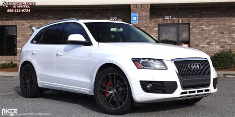 Audi Q5 Niche Enyo - M115 Wheels Black & Brushed with Double Dark Tint