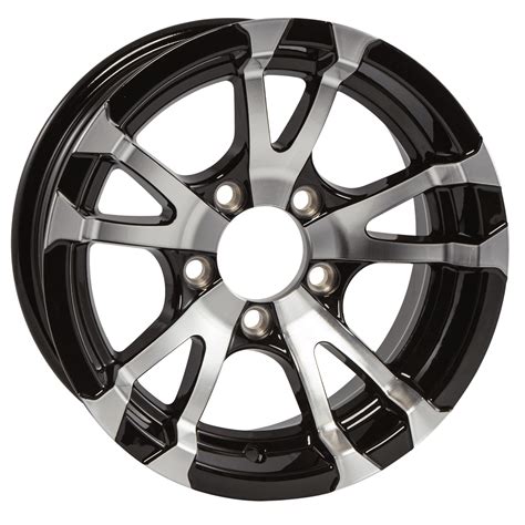 aluminum sendel boat camper trailer rim wheel 5 lug 15" t07 v-spoke ...