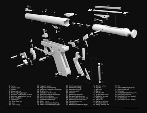 Ruger MK Parts Diagram – Matrix Precision Arms