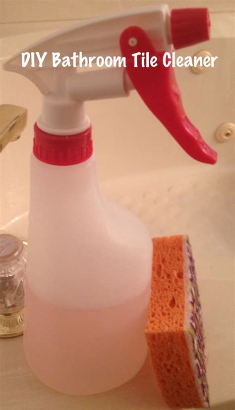 life in my empty nest: DIY Bathroom Tile Cleaner