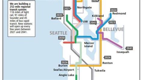 Seattle Light Rail Line Map | Americanwarmoms.org