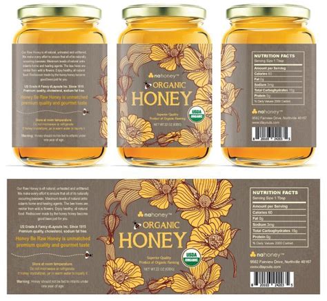 Image result for honey jar logo design | Honey label, Honey packaging ...