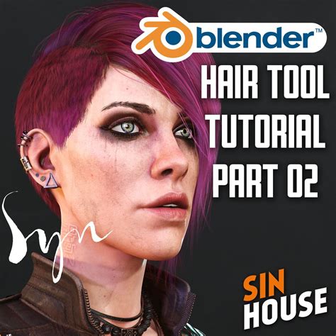 Blender Hair Tool Tutorial - Part 02, Jack Perry on ArtStation at https://www.artstation.com ...